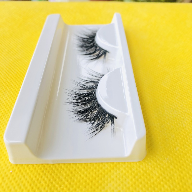 Synthetic(Faux Mink) Customer Package Natural Black 3D Strip Eyelash