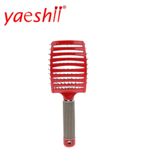 Yaeshii Brush Hair Dryer Hair Extension Brush Custom Plastic Hair Brush 