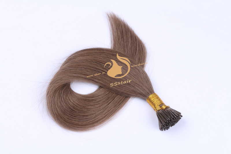 SSHair // I-tip Hair Extensions // Remy Hair // 8# // Straight