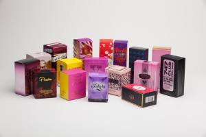 Paper perfume box