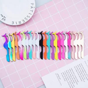 Stainless Steel Eyelash Tweezers