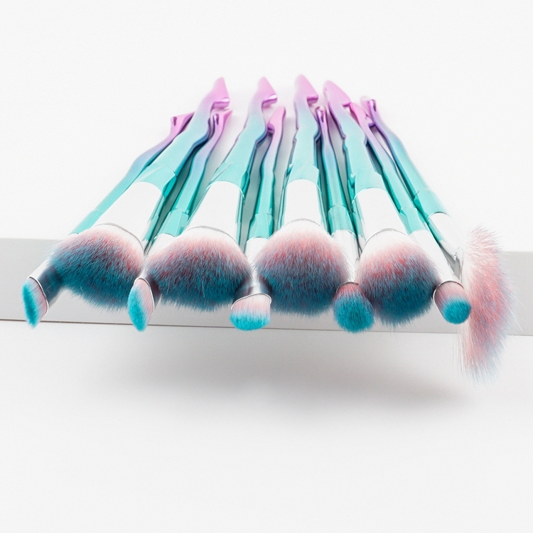 Wholesale Makeup Brushes Private Label 10pcs Beauty-Leg Travel Tools Cosmetic Pink Makeup Brush Set Custom Logo/makeup sets