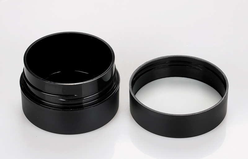 100g 120g 4oz matte color nail gel polish cosmetic bottle custom black large plastic body cream jar