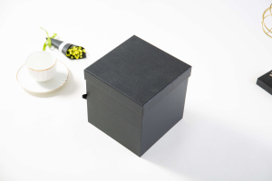 Black  luxury customs jewelry box  