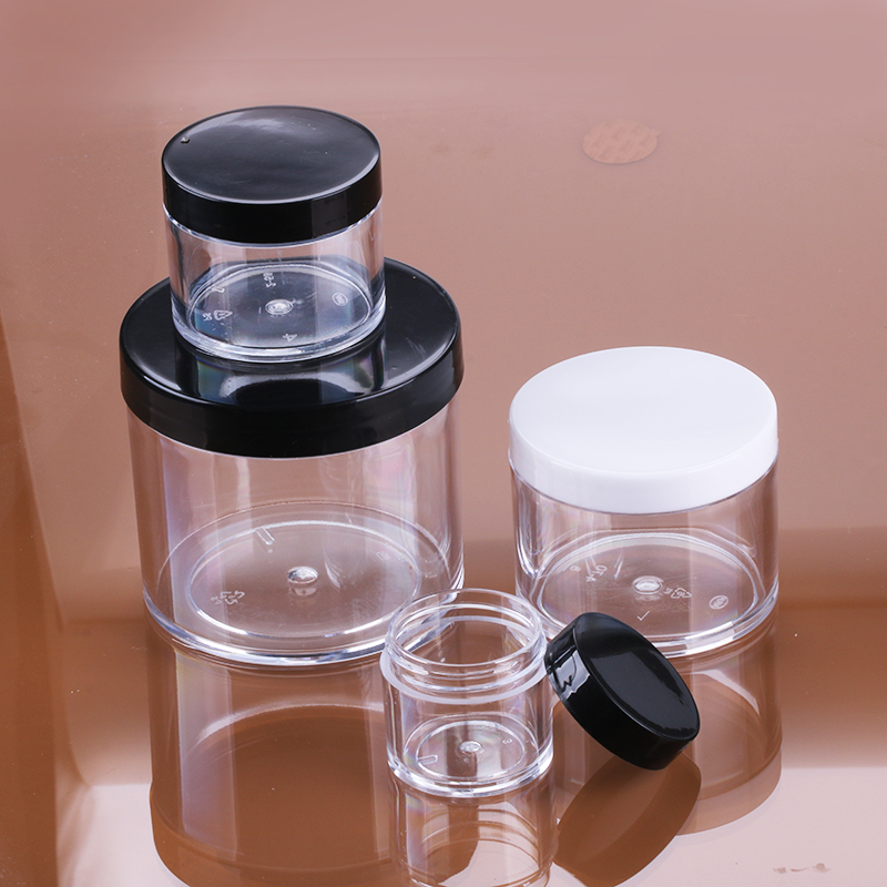 7G 10G 0.5OZ 1OZ 2OZ 4OZ 8OZ cosmetic uv nail color gel polish powder custom made plastic jar