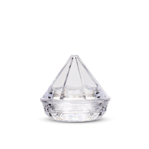 5g unique design mini pot for nail powder packaging cosmetics jar plastic bottle for nail art