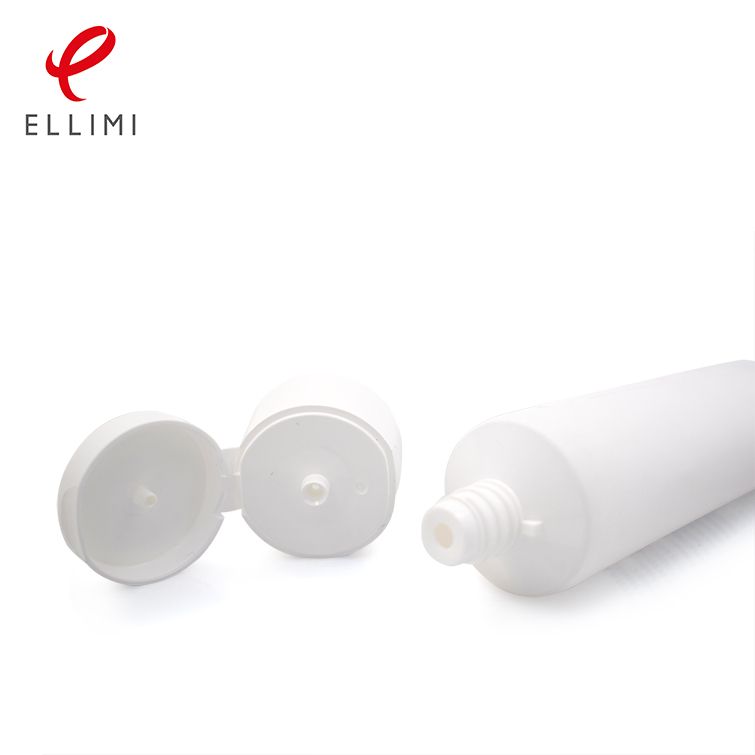 Round plastic tube for facial cleanser 5~200g Facial cream 