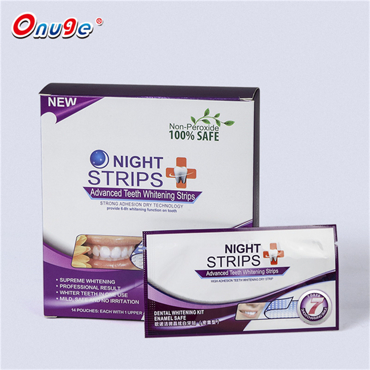 Teeth Whitening Mint Strips（Night Use）