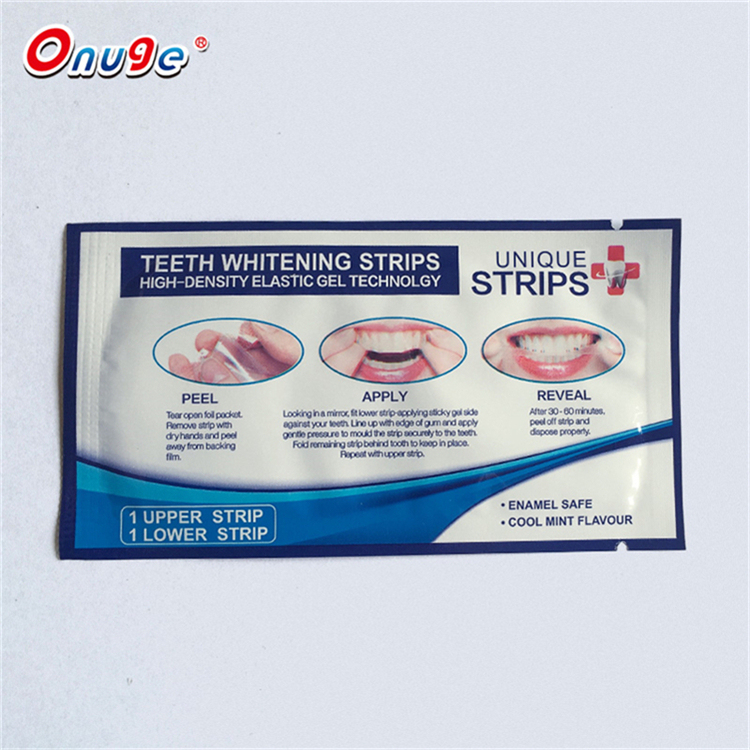 Teeth Whitening Mint Gel Strips
