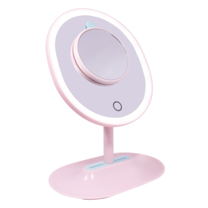 Unique Design Oval Shape Touch Sensor Vanity Mirror