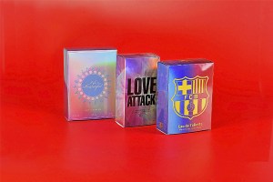 Holographic Paper Cosmetic Box 
