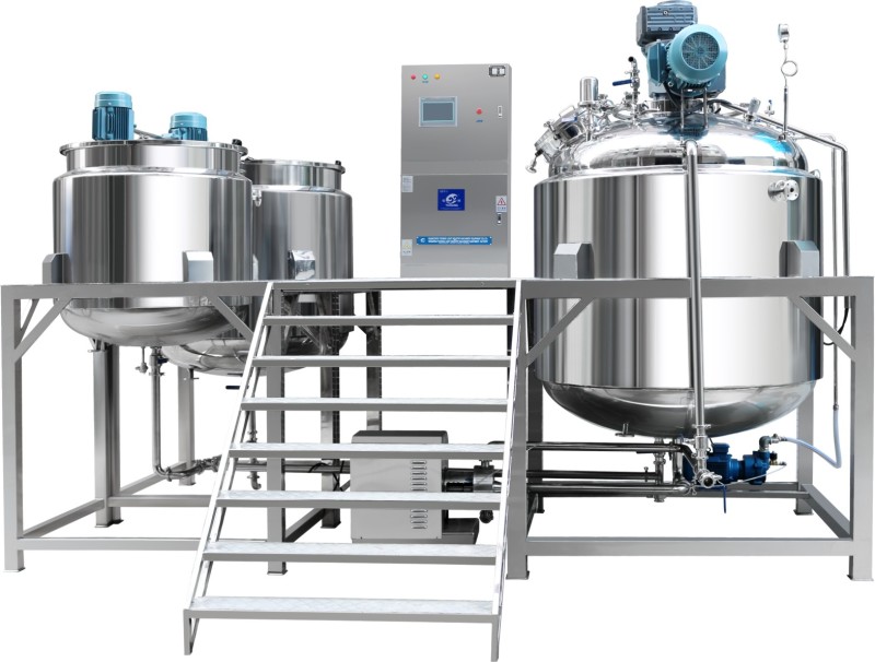 Yuxiang High Quality Vacuum Emulsifying Machine For Cosmetic Cream / Lotion