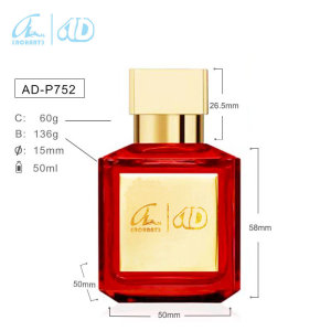 hot-Sale Perfume Bottle Metal Cap 50ml 75ml