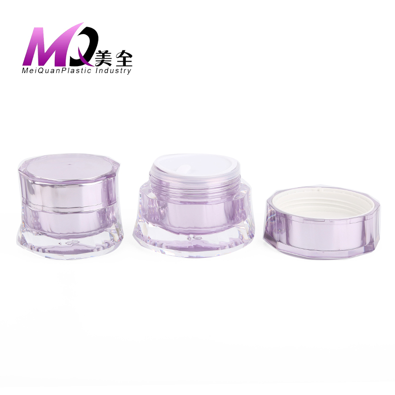 2019 Luxury acrylic  8 oz / 250ml  cosmetic jars  jars and bottles 