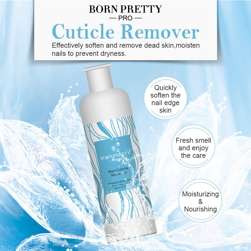 BORN PRETTY PRO 500ml Cuticle Softener Liquid No Harm Healthy Dead Skin Remover Nail Care Nail Art
