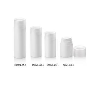 new design recyclable plastic airless pump bottle PP cosmetic packaging for skin care and cosmetics