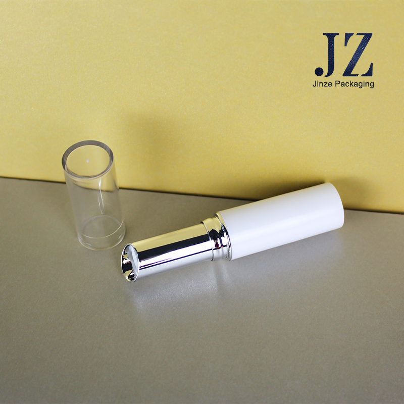 Jinze round shape plastic custom color lip balm tube container packaging 11.1mm 