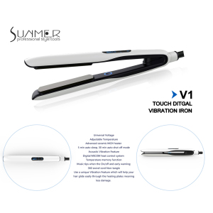 OLED Smart Touch   Professional Hair Straightener Iron
