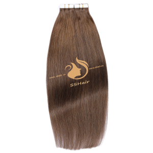 SSHair // Tape in Hair Extensions  // Remy Hair // 6# // Straight