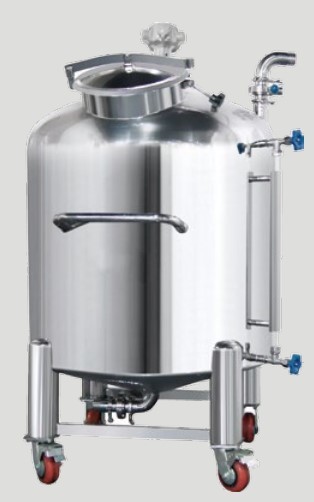 Pneumatic mixing sealed tank and Sealed mixing tank