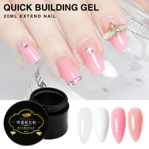 High Quality Nail Supplies Acrylic Polygel Builder Gel Soak Off Uv Led Nail Art Gel Polish Glitter Polygel In Bulk 