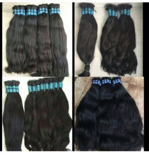 Superior quality virgin remy brazilian hair double drown silky straight hair bulk 