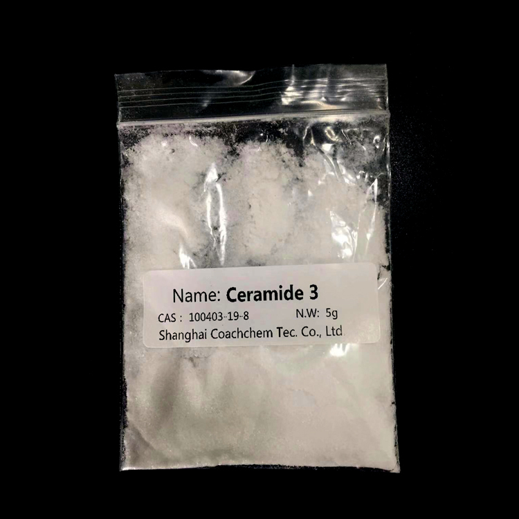 Cosmetic Grade Rice Bran Extract Ceramide 3 High Purity 99% CAS 100403-19-8 