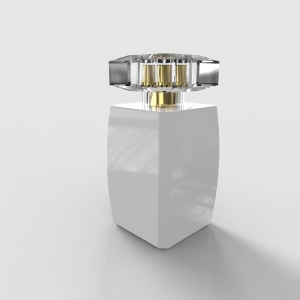 KPB061-100 Wholesale Custom Made Luxury Square Eau De Parfum Glass Bottle For Women 100ml