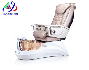 Professional Luxury Modern Beauty Nail Salon Pipeless Whirlpool System Discharge Pump Foot Spa Manicure Massage Pedicure Chair