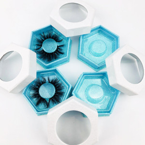 Private Label 3d 100% Real mink lashes Custom eyelash packaging box