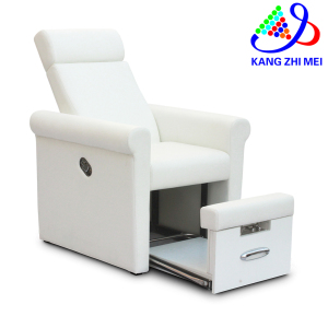 Cheap Price White Modern Beauty Nail Salon Furniture Reclining Portable No Plumbing Foot Spa Manicure Pedicure Chair