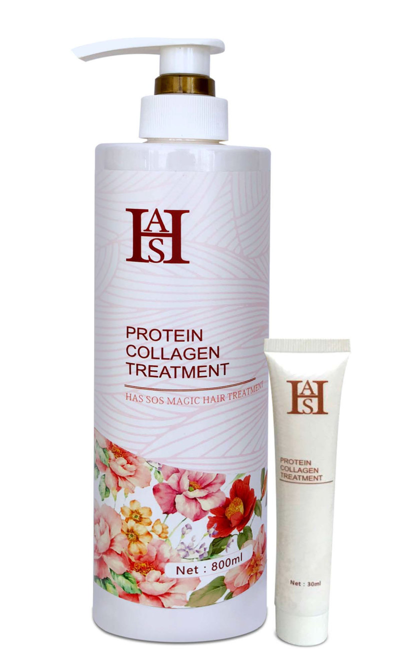 Hair Protein Collagen fast Straightening hair repairing Treatment for damaged and fragile hair 