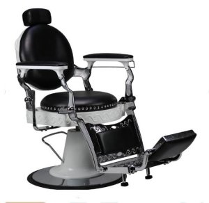 European - style mens hair cutting chair sold by manufacturers retro trim chair