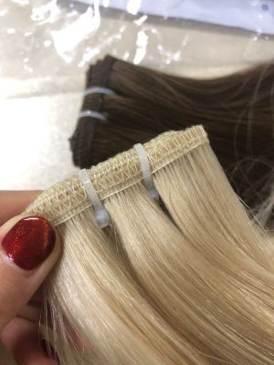 New Popular Soft Flat Weft Extension with OEM Package 