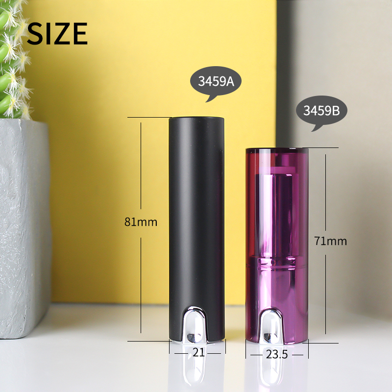 jinze two size round shape custom color lip balm tube lipstick container 11.1mm/12.1mm