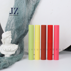 jinze thin pen shape custom color lip balm container lipstick tube 7.1mm inner