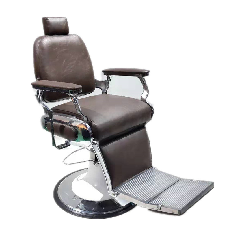 The factory sells the big chair of ancient hair salon directly to the man the shave chair can rise and fall rotary hydraulic chair