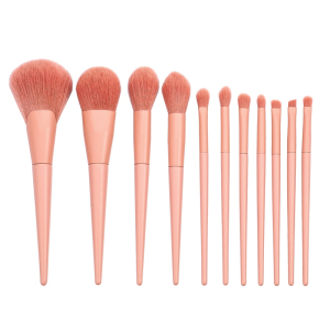 11pcs Professional Pink Makeup brush set 