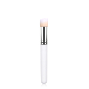 Private label 1pcs Angled Synthetic Makeup foundation brush 