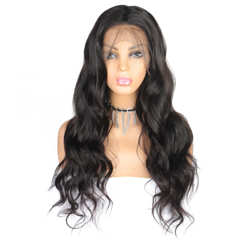 Vast 360 Lace Closure Wigs Human Hair Brazilian Body Wave Lace Wigs for Black Women Pre Plucked with Baby Hair 150 Density 