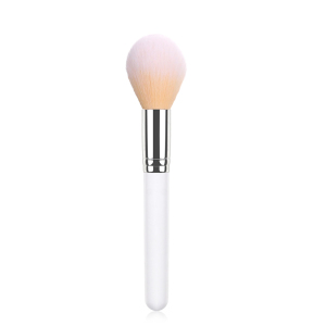 Provate label Pink Round Synthetic makeup powder brush free sample 