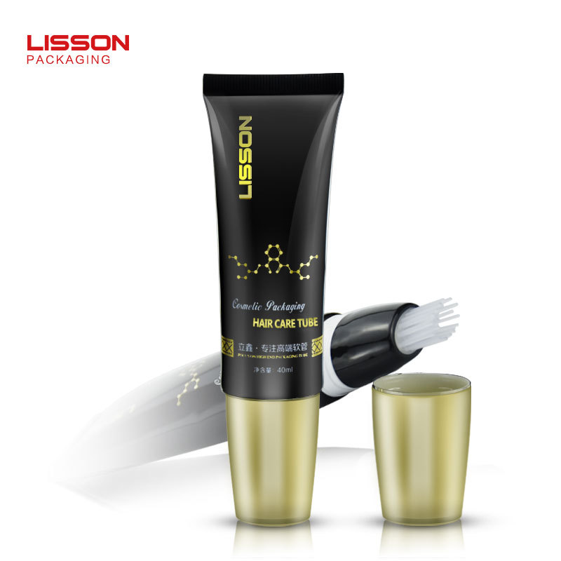 Dual chamber tube for hair care