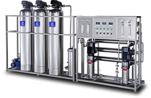1000L/H Water Purification Machine Industry Water Treatment With RO Membrane