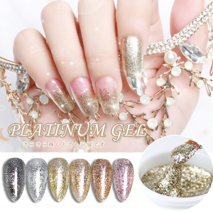 Free Sample Custom Private Label 6 Colors Long Lasting Soak Off Uv Gel Platinum Nail Polish Gel 