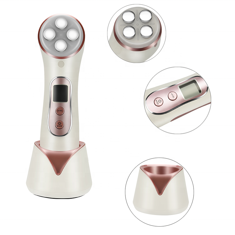 Mismon Portable Multi-function Anti-aging Skin Beauty Care RF Face Massage With LED phototherapy