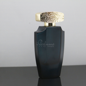 Customized Manufacturer black perfume bottle with manufacturer price