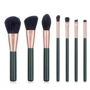 Wholesale custom logo Synthetic 7pcs Cosmetic makeup brush set