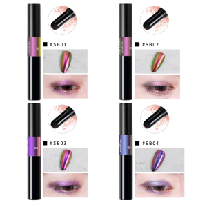 Eyeshadow Style Solid Air Cushion Magic Mirror Pen Chameleon Nail Pigment Powder