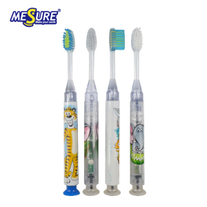 LED light electric flashing toothbrush for kids 