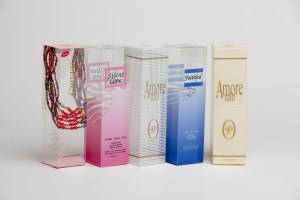 Plastic  perfume box 